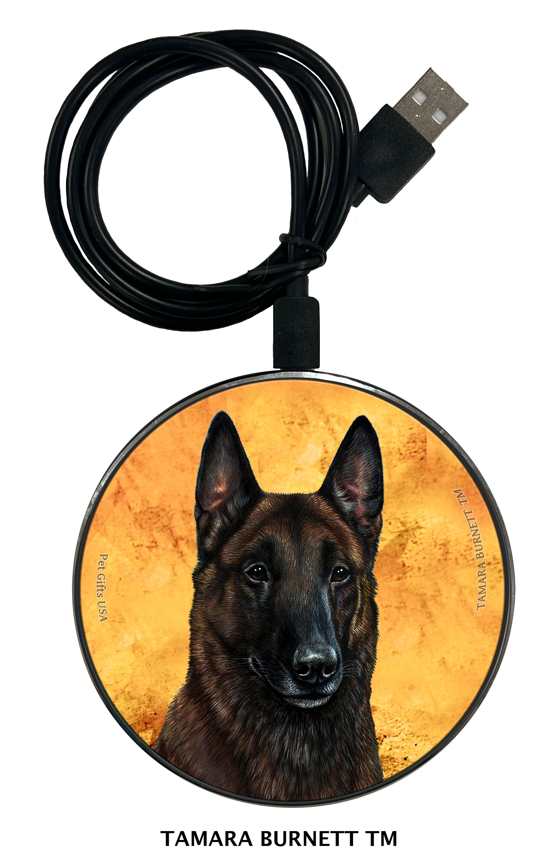Belgian Malinois Deep Mahogany - Zoomies Phone Charger image